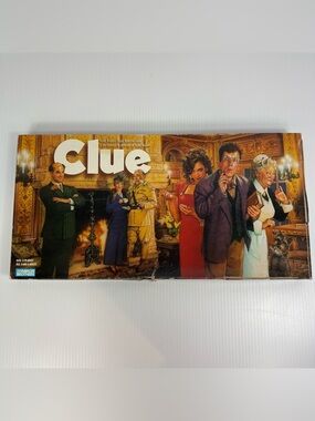 Hasbro Clue Classic Detective Board Game Vtg 1996 Parker Brother 100% Complete